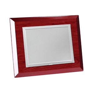 Placa conmemorativa de madera 