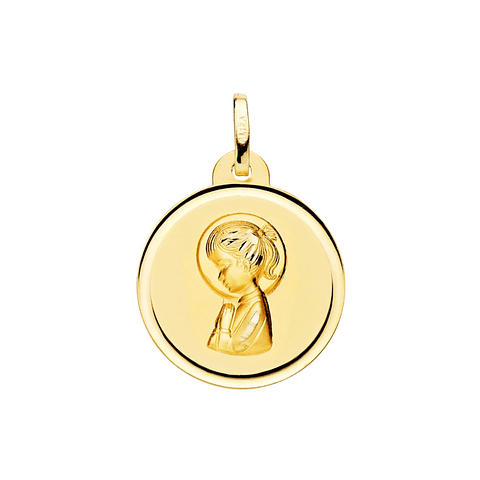 Medalla de Oro amarillo 18k