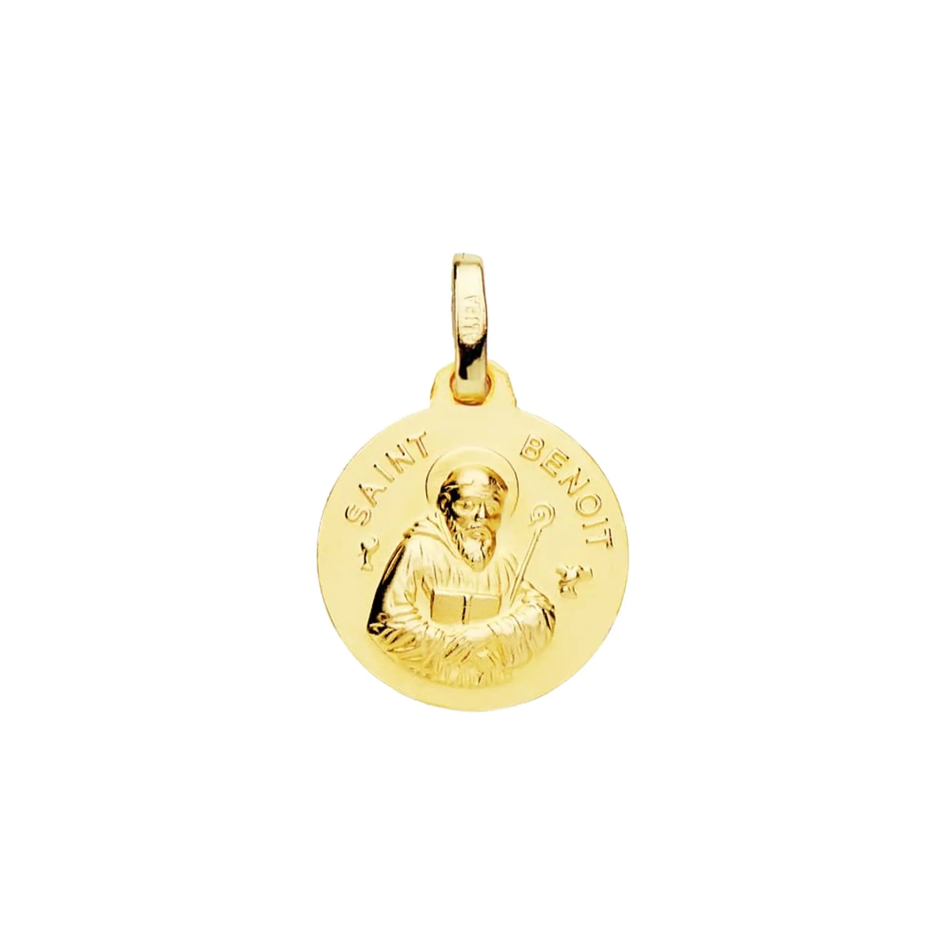 Medalla de Oro 18k San Benito  1