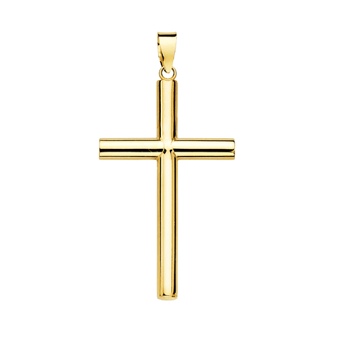 Cruz Oro amarillo 18k