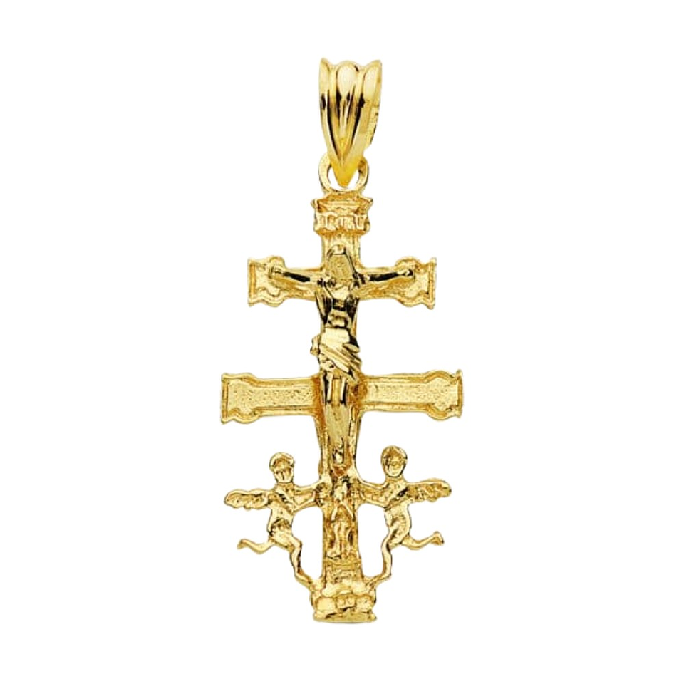 Cruz de Caravaca Oro amarillo 18k  1