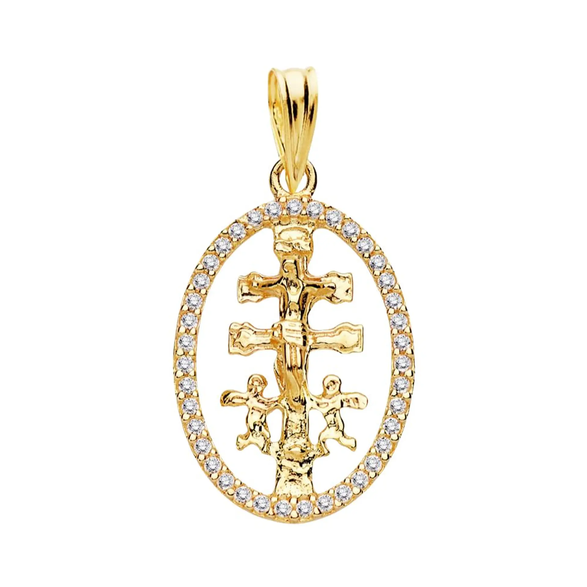 Cuz de Caravaca Oro 18k orla  1