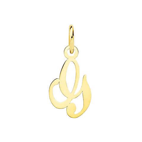 Colgante inicial G Oro 18k