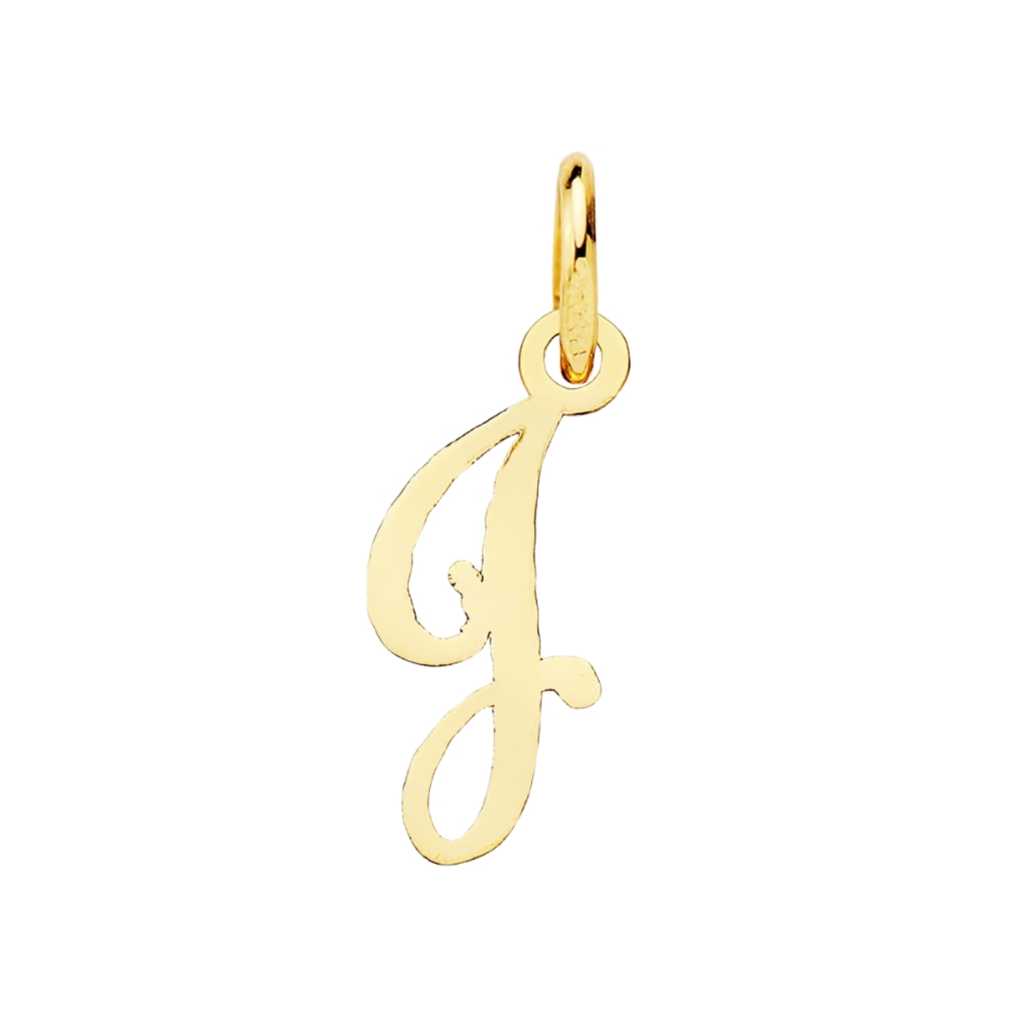 Colgante inicial J Oro 18k 1