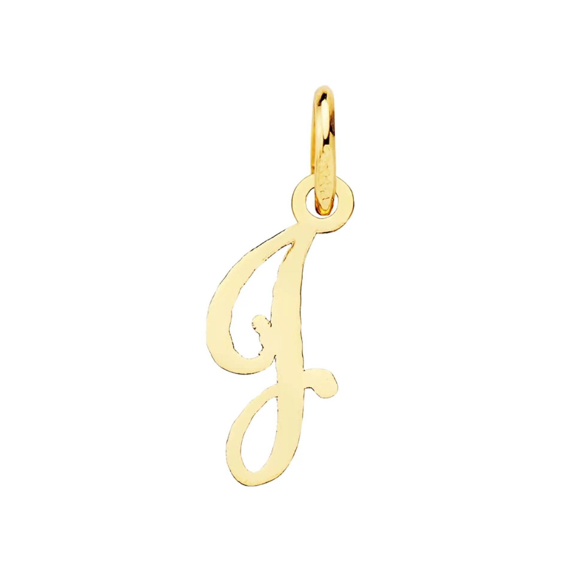 Colgante inicial J Oro 18k 1
