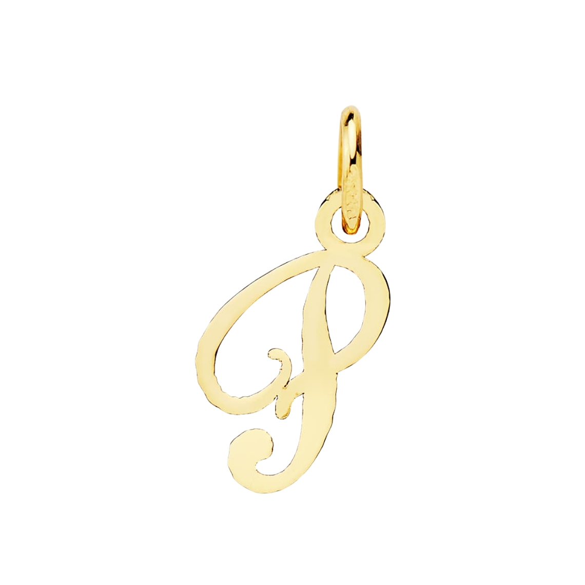 Colgante inicial P Oro 18k 1