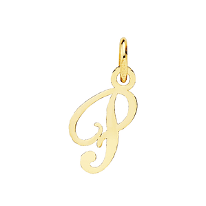 Colgante inicial P Oro 18k