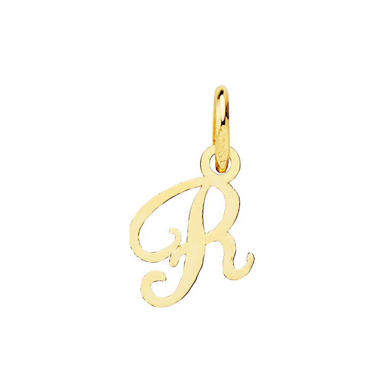 Colgante inicial R Oro 18k 1