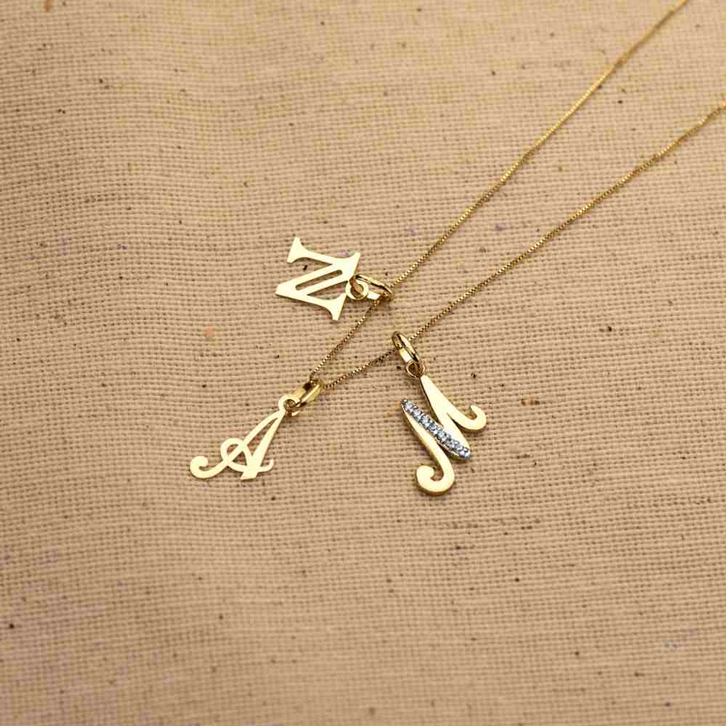  Colgante inicial S Oro 18k 2