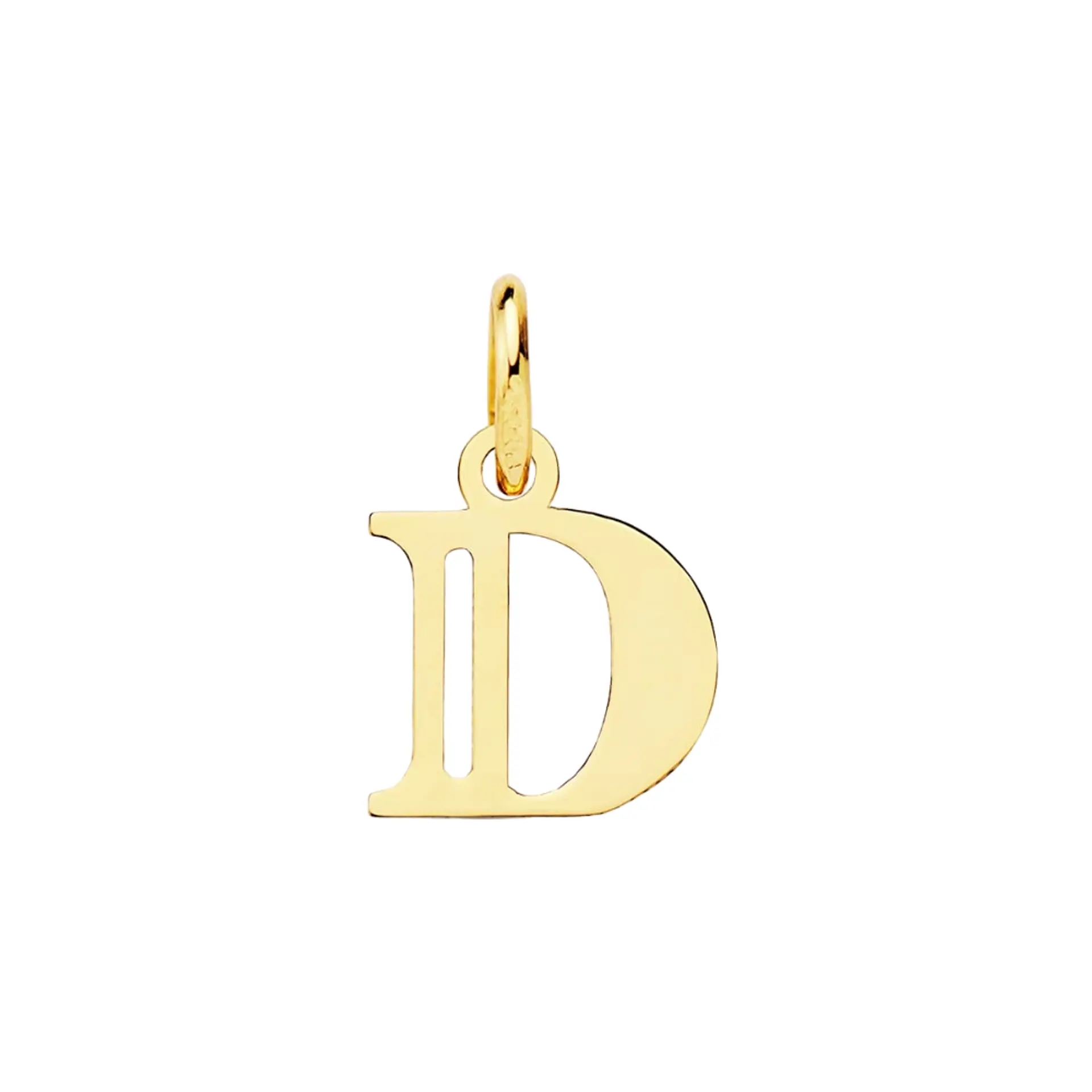 Colgante de inicial D Oro 18k 1
