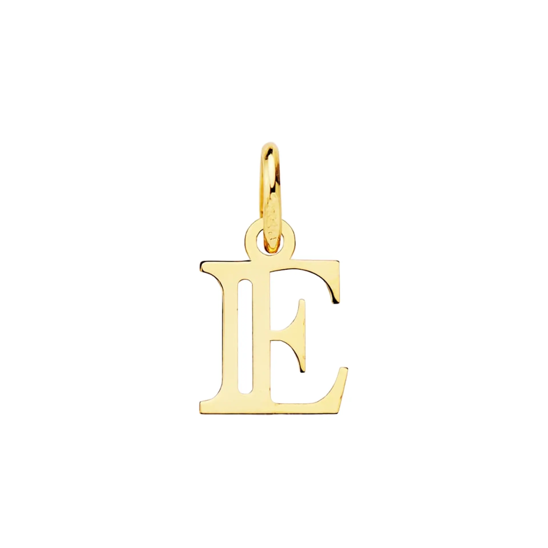 Colgante de inicial E Oro 18k 1
