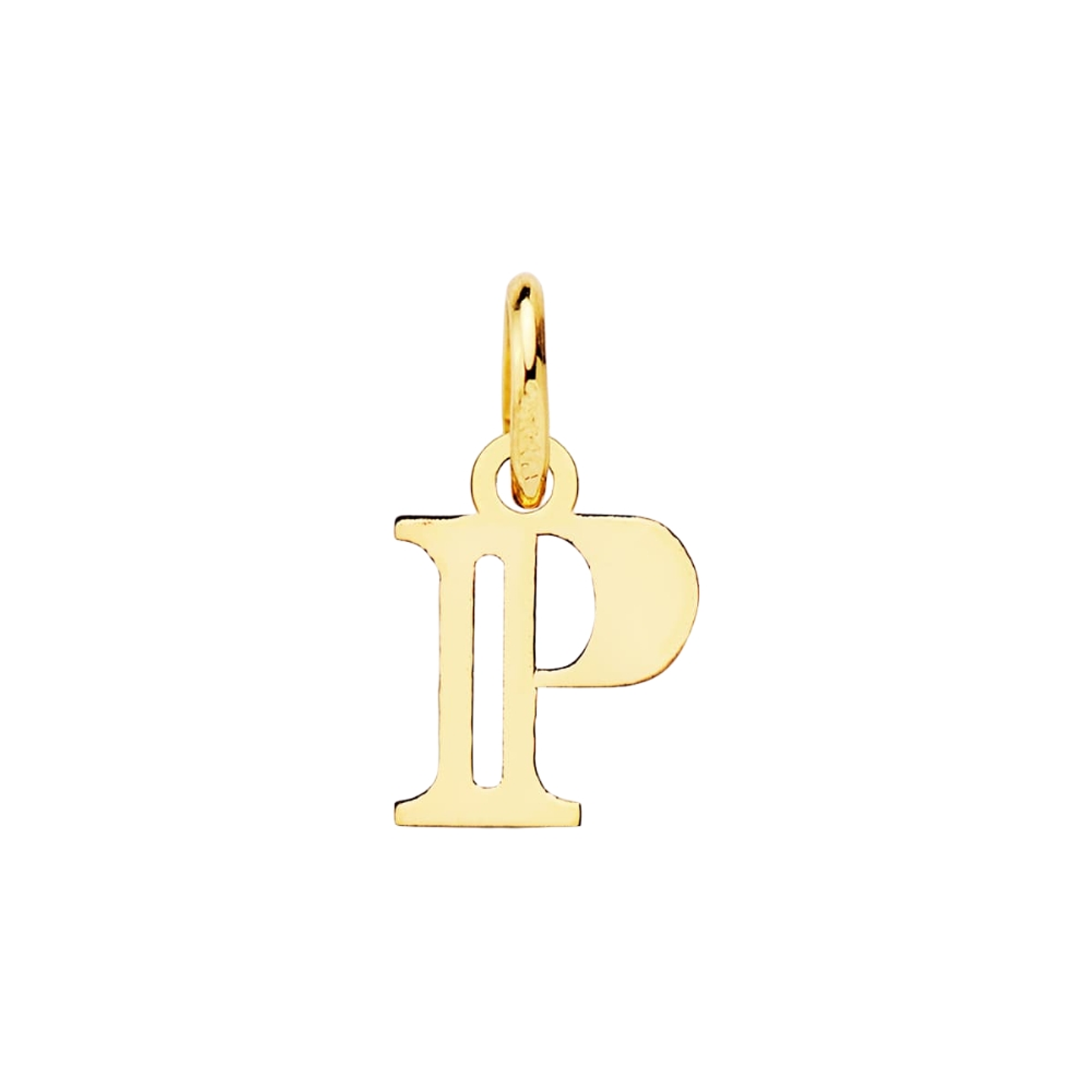 Colgante de inicial P Oro 18k 1