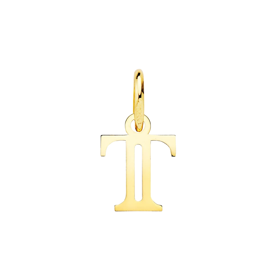 Colgante de inicial T Oro 18k 1