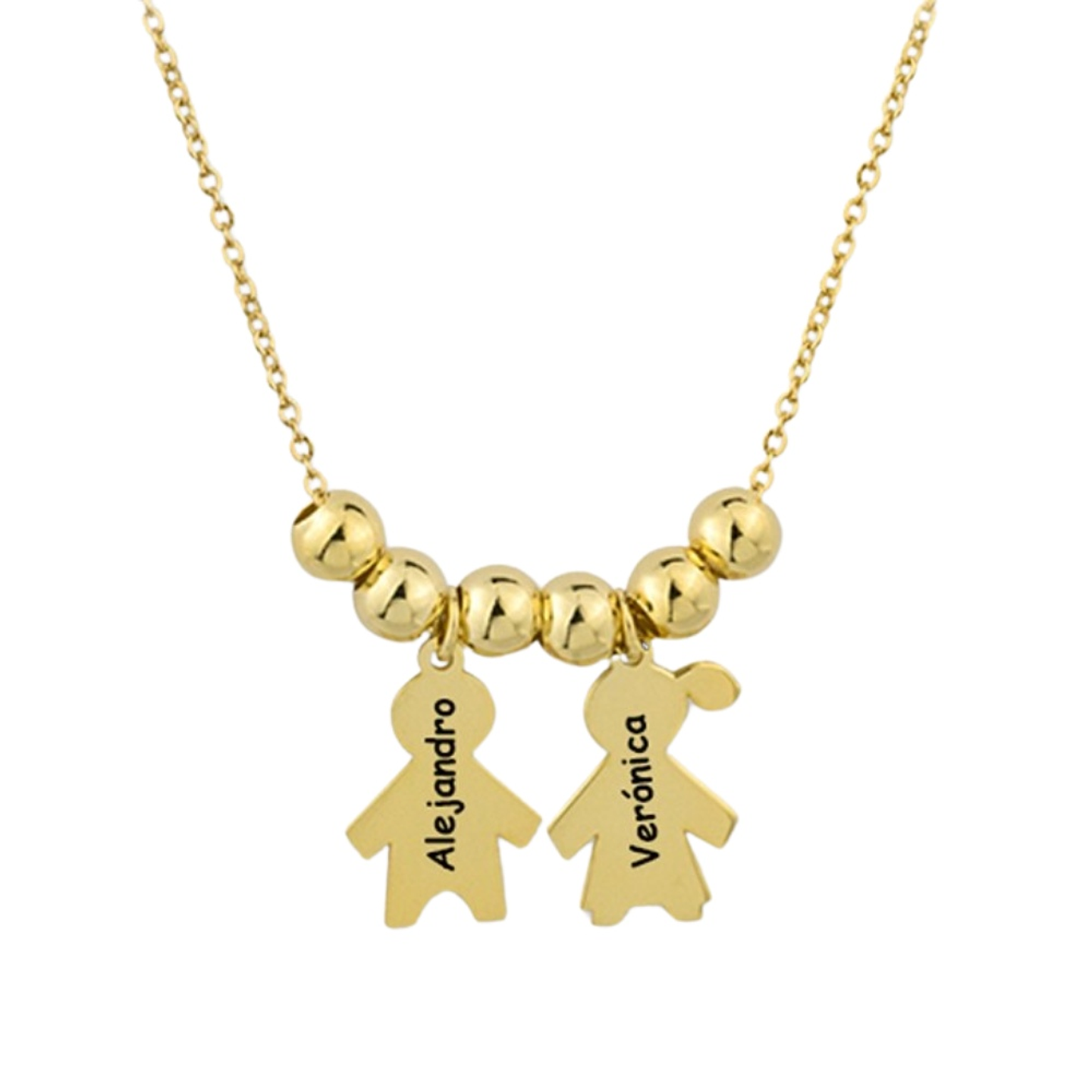 Gargantilla personalizada niño y niña  1