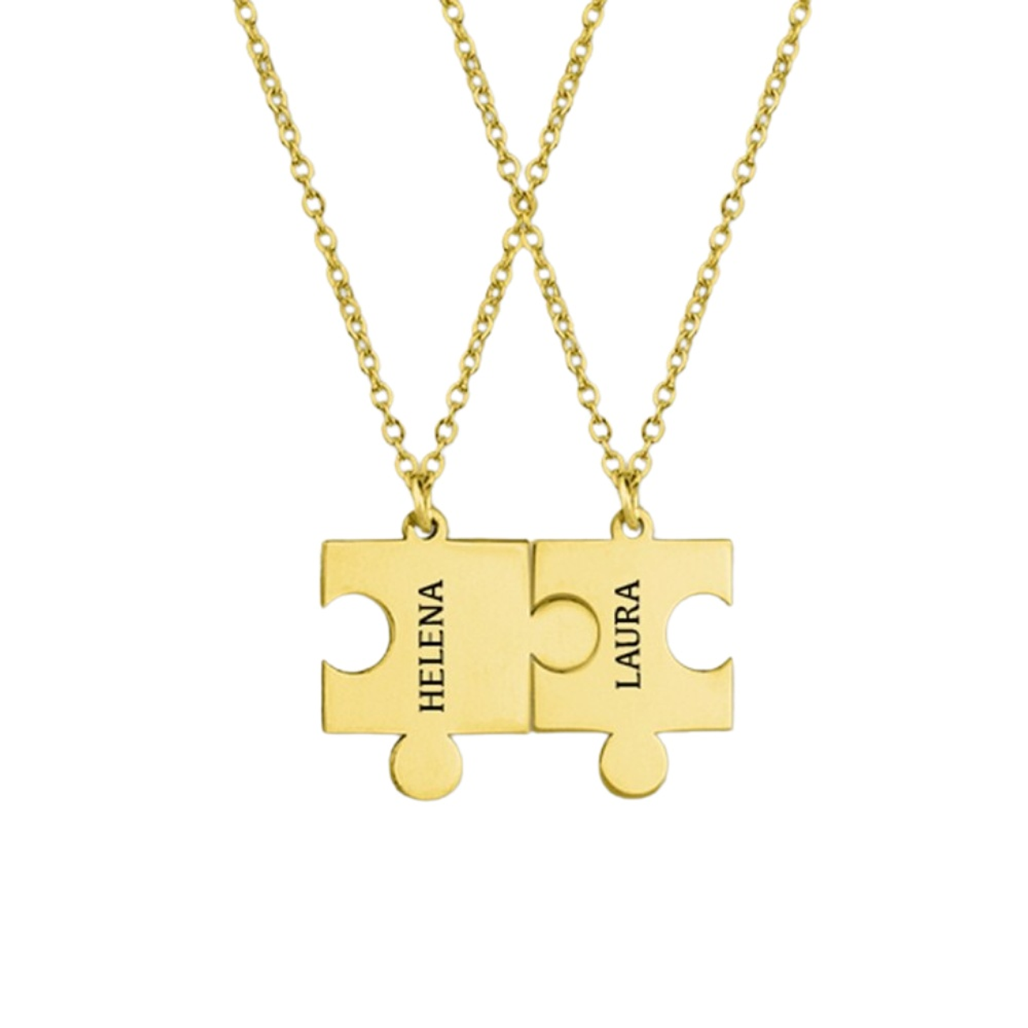 Gargantilla puzzle para personalizar  1