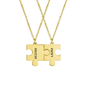 Gargantilla puzzle para personalizar 