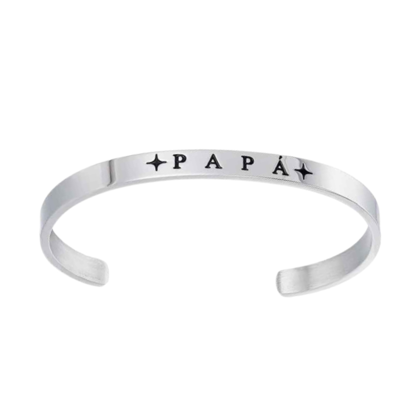 Brazalete de papá acero rígida  2