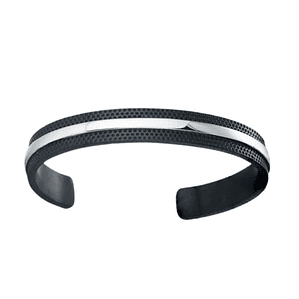 Brazalete de hombre con acero combinado 