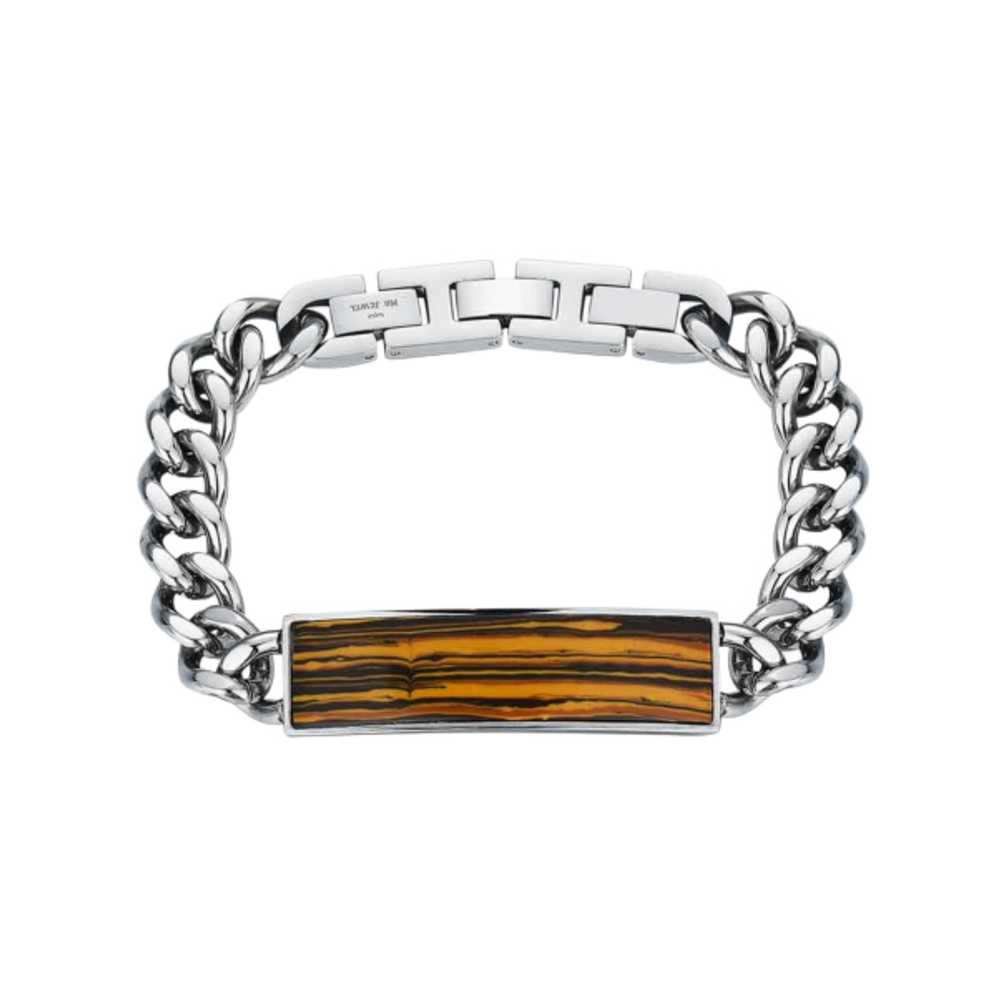 Pulsera de caballero de acero barbada 1