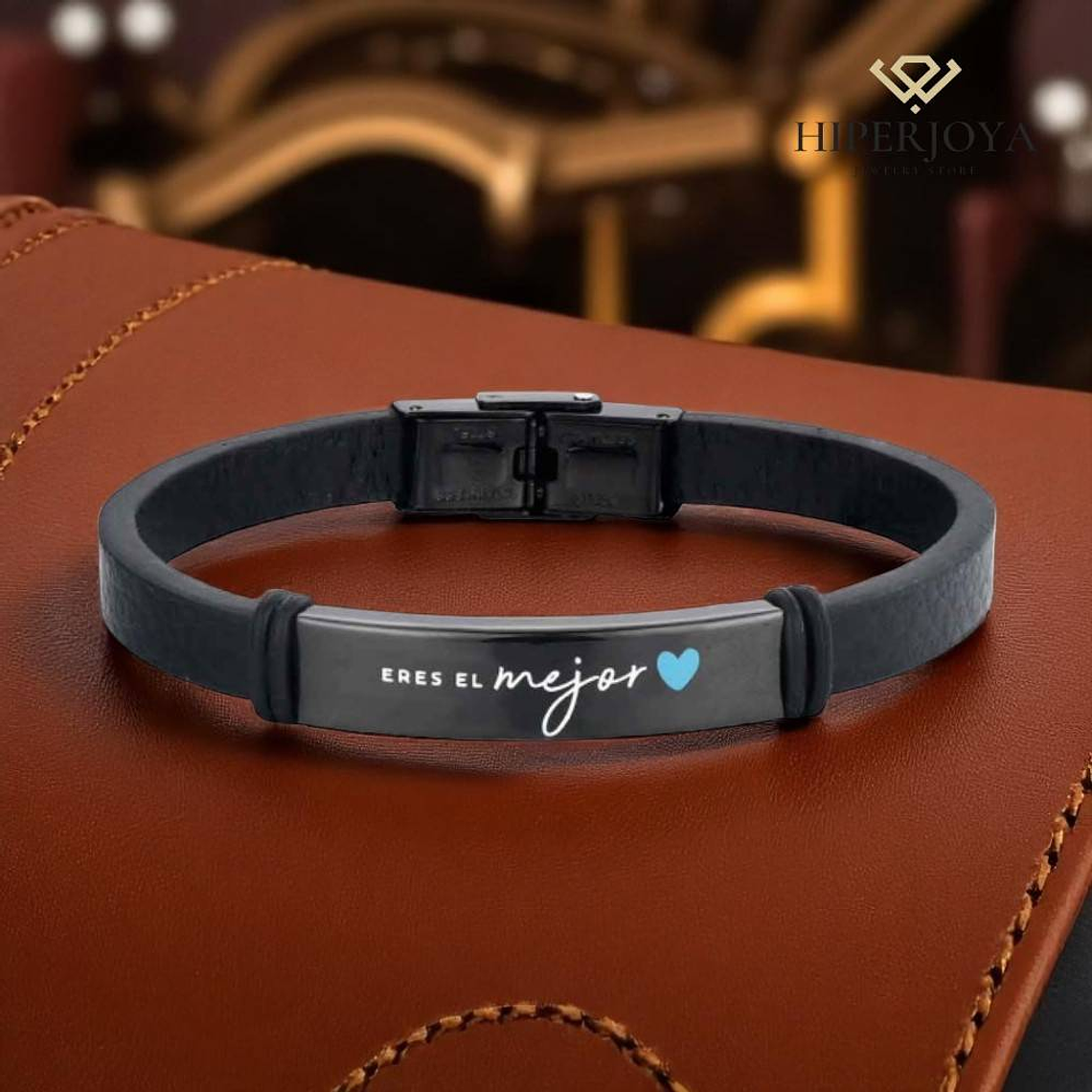 Pulsera personalizada para caballero  3