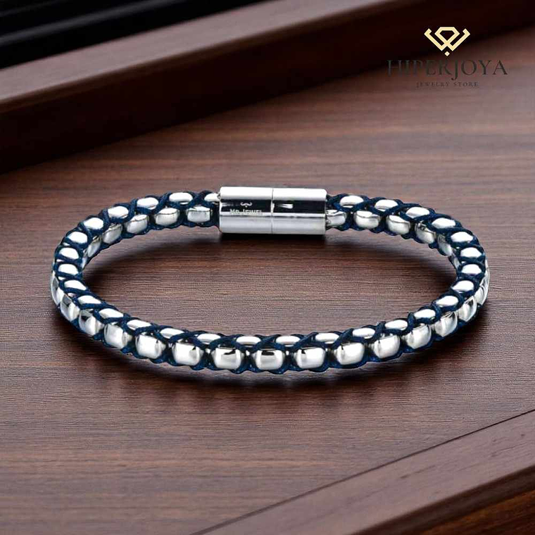 Pulsera de caballero de acero 3