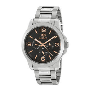 Reloj de acero tres agujas multifunción 