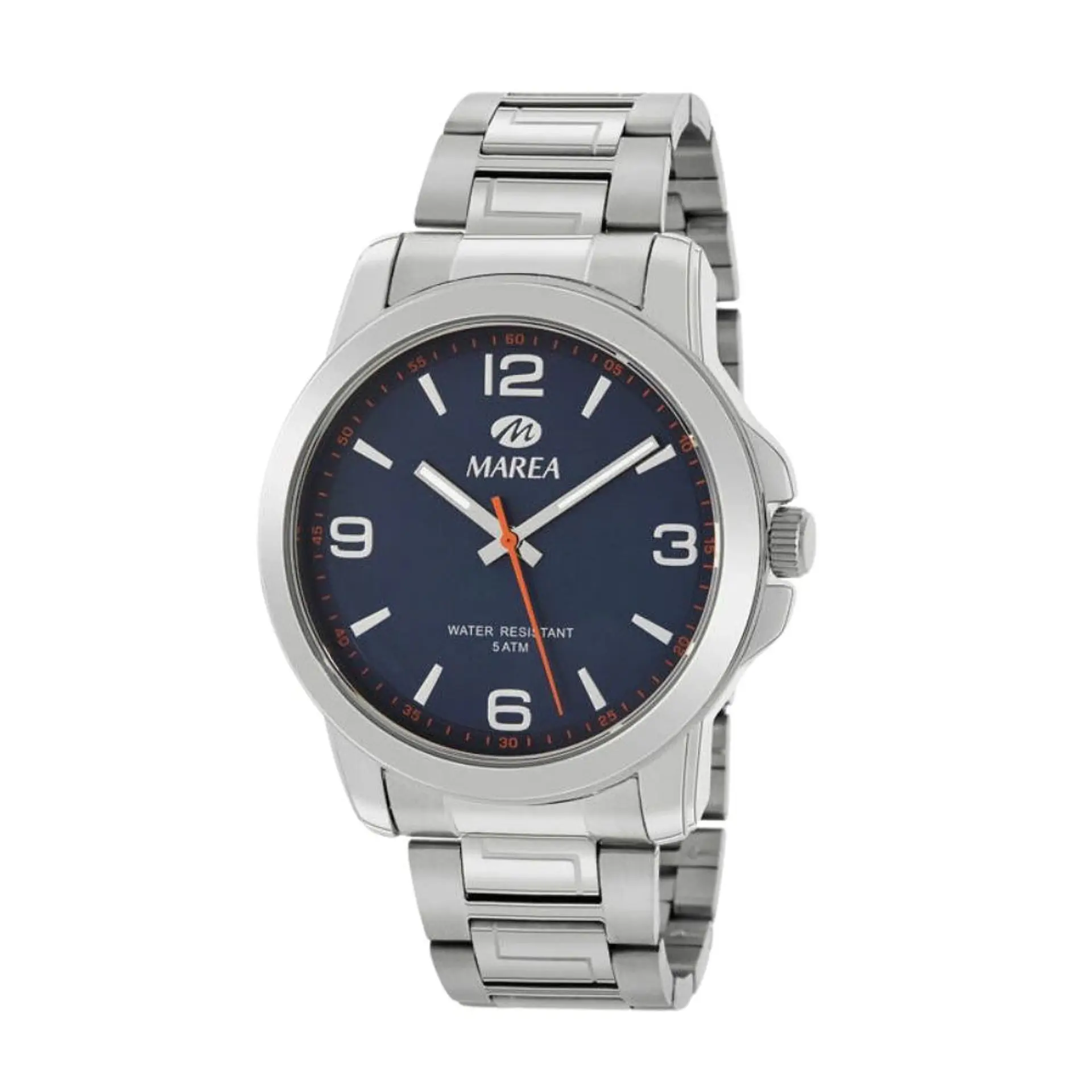 Reloj de hombre en acero  1