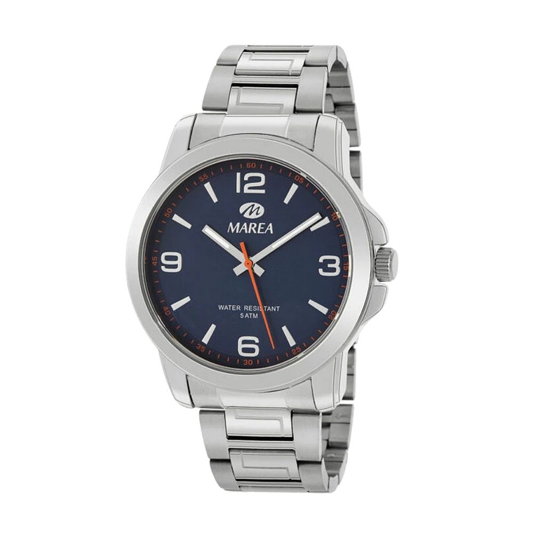 Reloj de hombre en acero  2