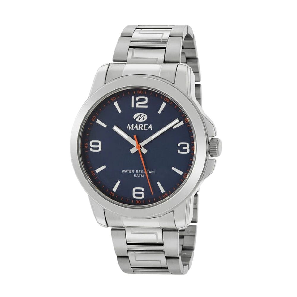 Reloj de hombre en acero  2