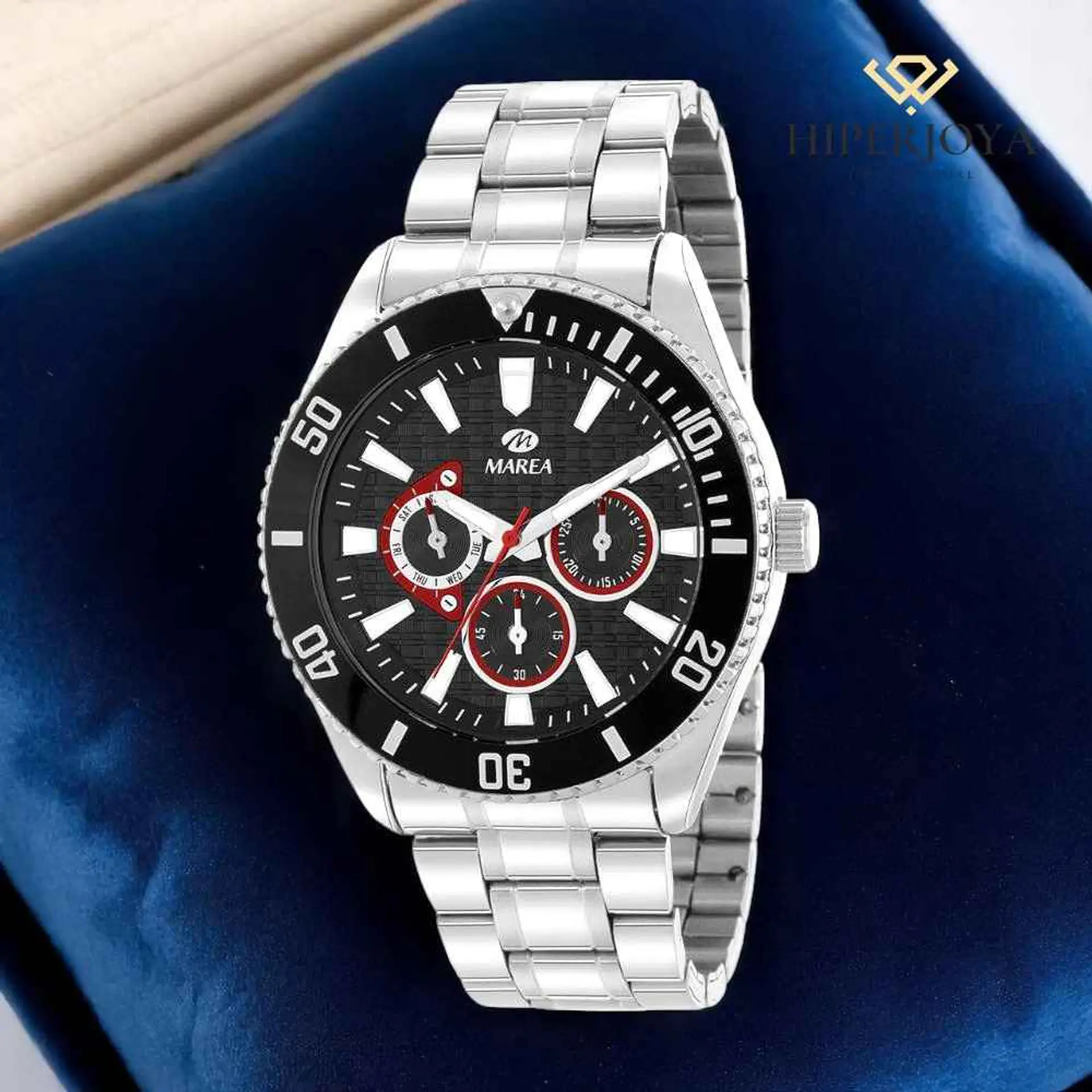Reloj multifunción acero  3