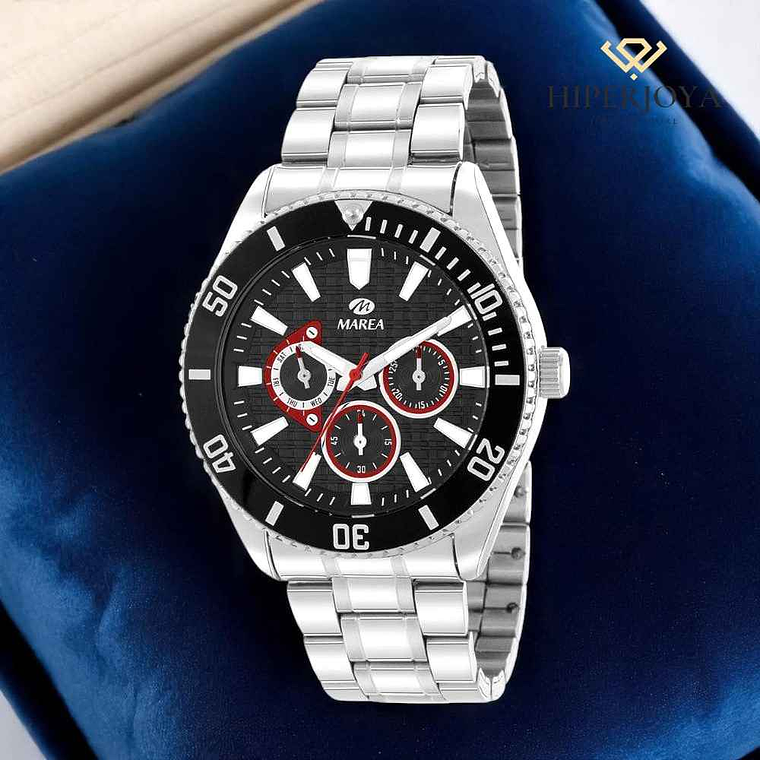 Reloj multifunción acero  3