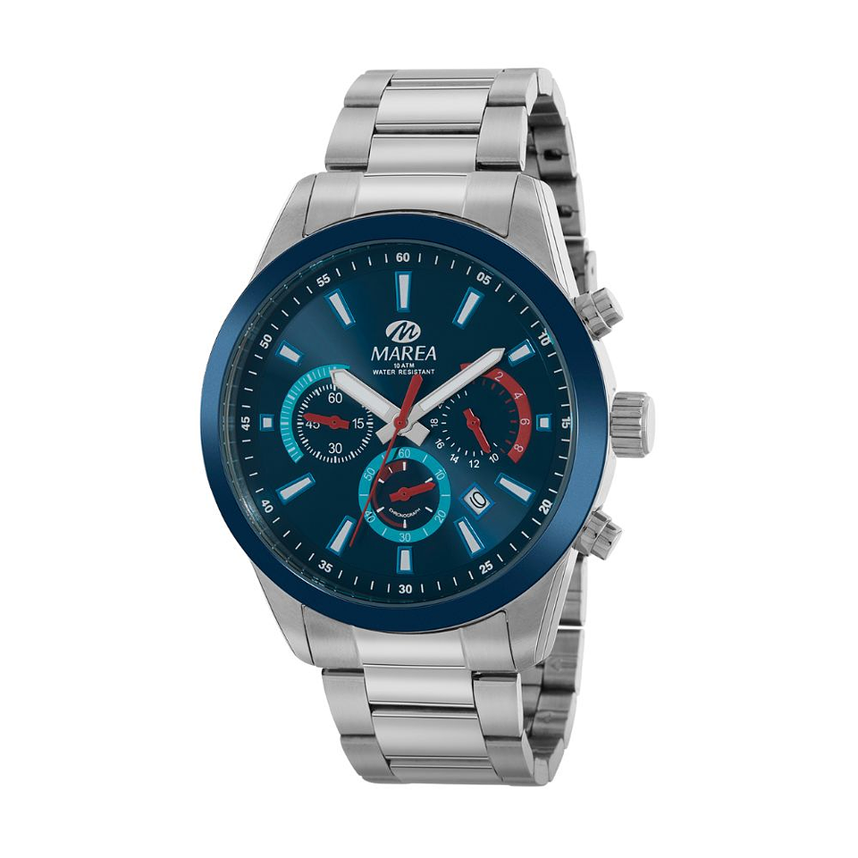 Reloj de acero para caballero  1