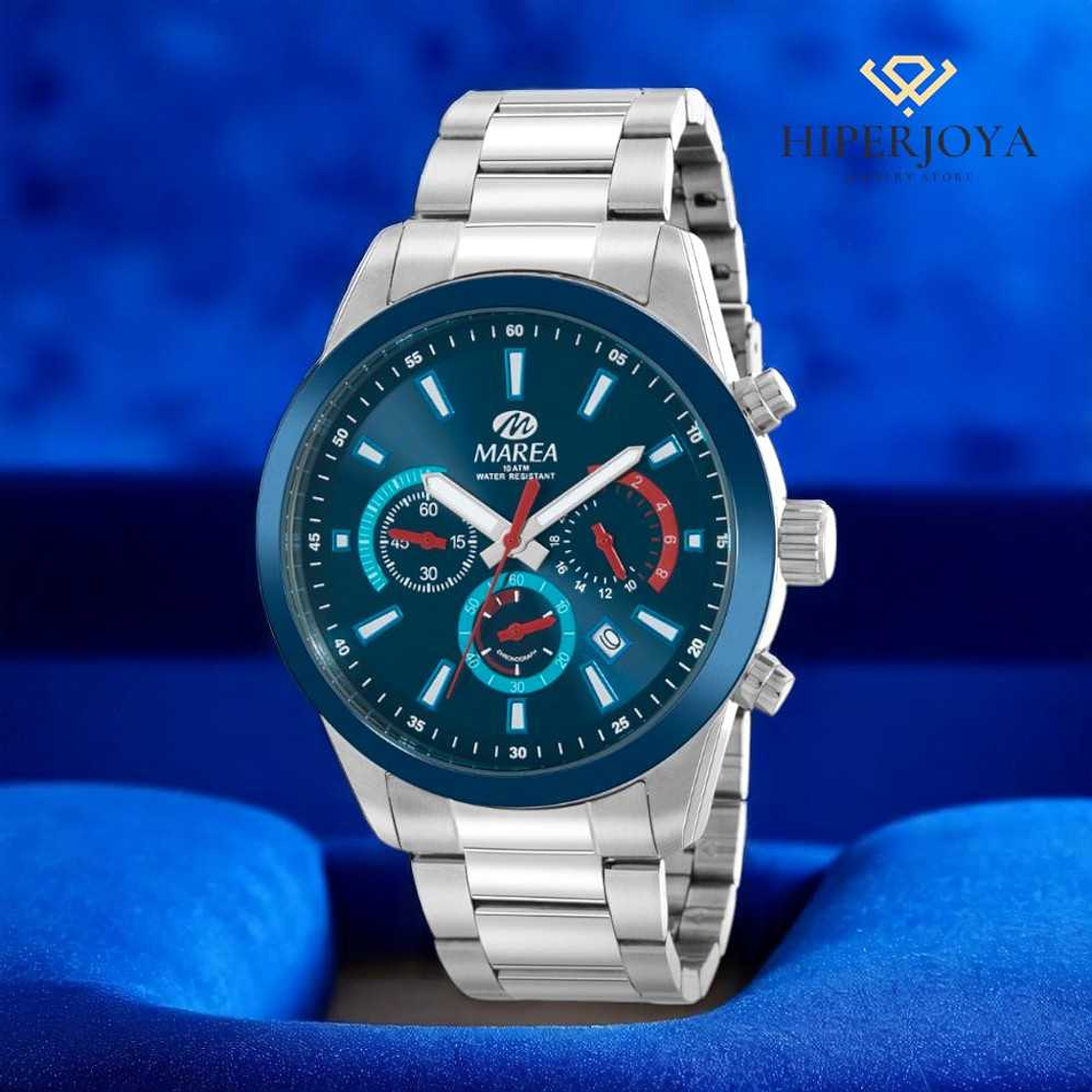 Reloj de acero para caballero  3