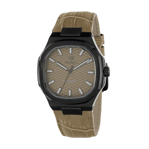 Reloj de piel para caballero 