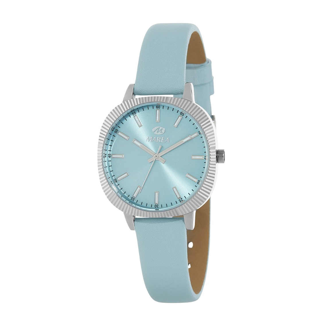 Reloj de mujer en piel color azul  1