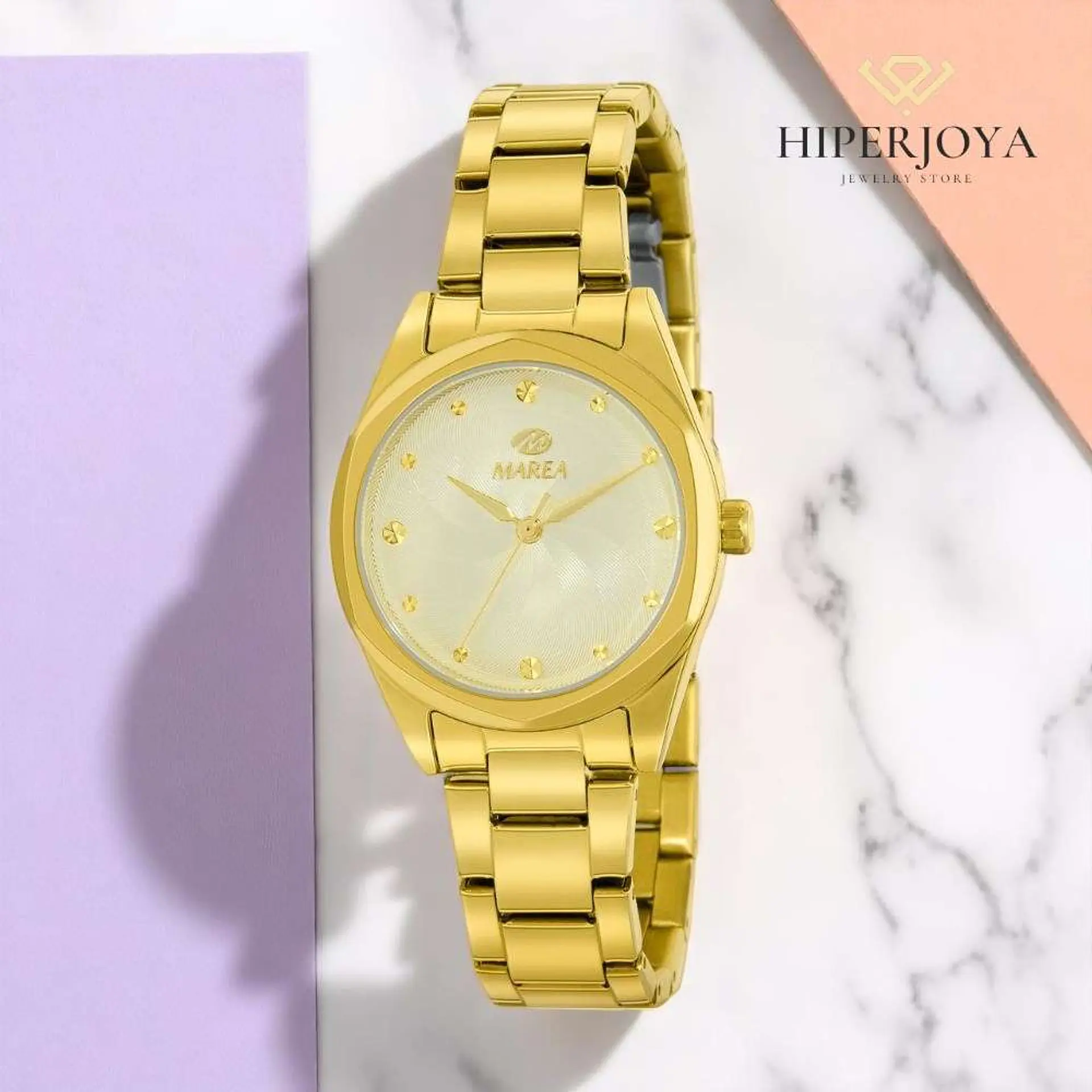 Reloj de tres agujas para mujer  3