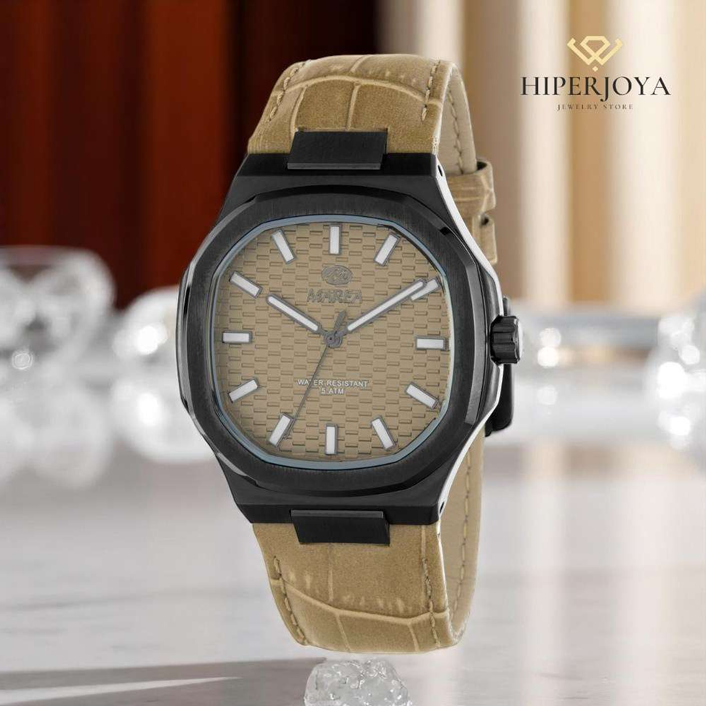 Reloj de piel para caballero  3