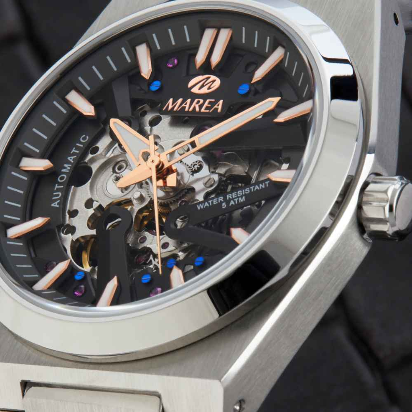 Reloj automático tres agujas  2