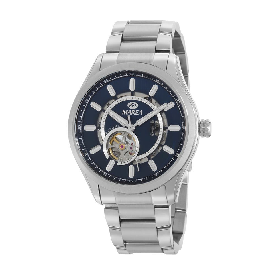 Reloj de acero automático movimiento japonés  2