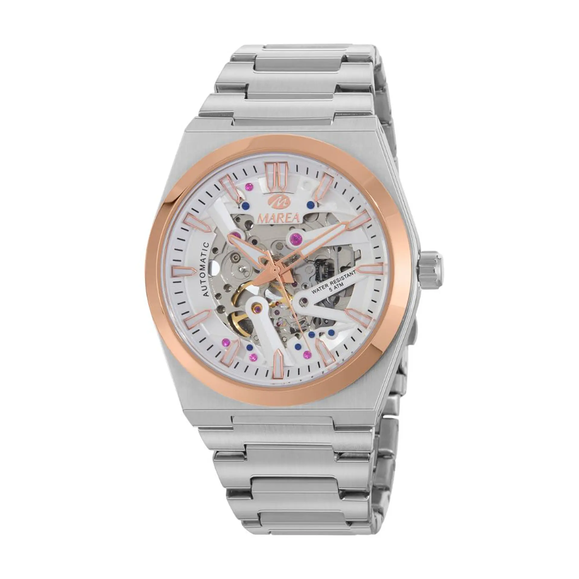 Reloj automático de acero para caballero  1