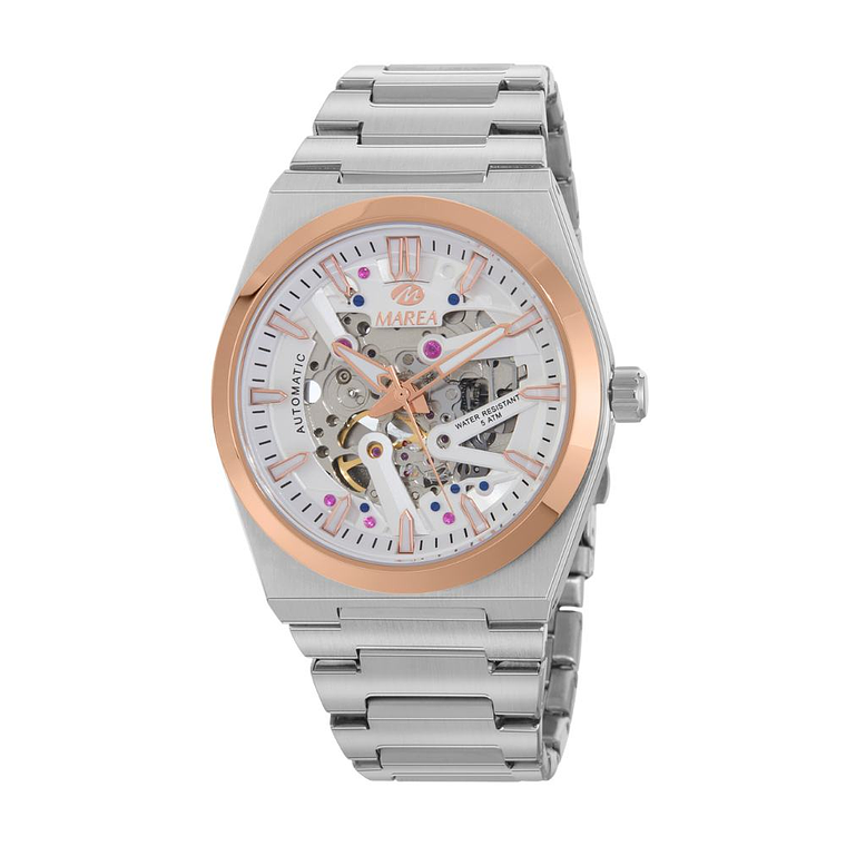 Reloj automático de acero para caballero  1