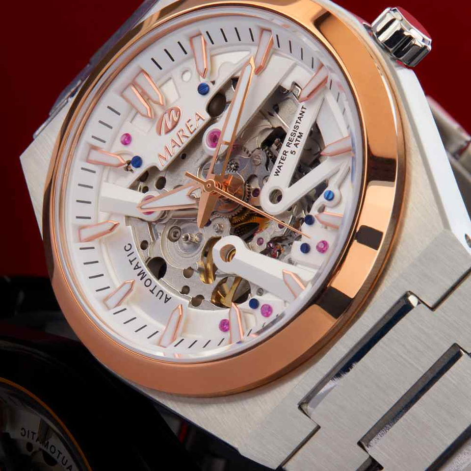 Reloj automático de acero para caballero  3