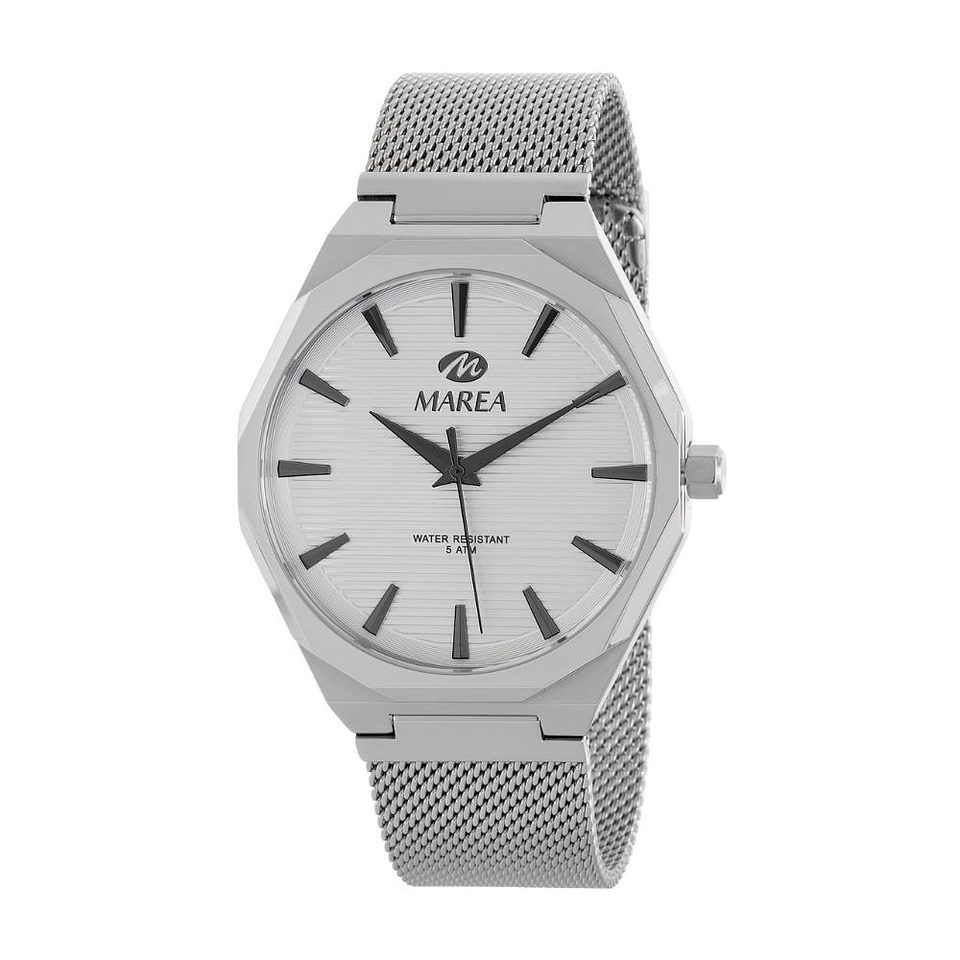 Reloj color plata para hombre  1