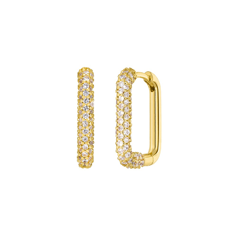 Pendiente rectangular recubierto de circonitas 1