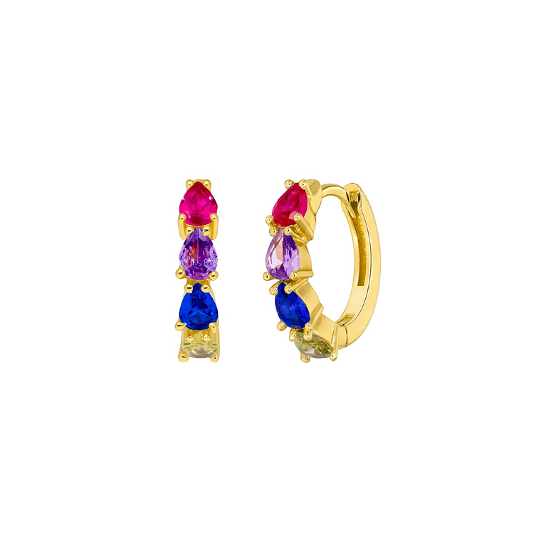 Pendientes hoop Aura  1