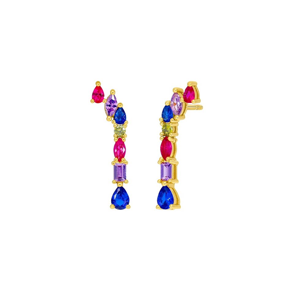 Pendientes cascada Aura 1