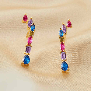 Pendientes cascada Aura