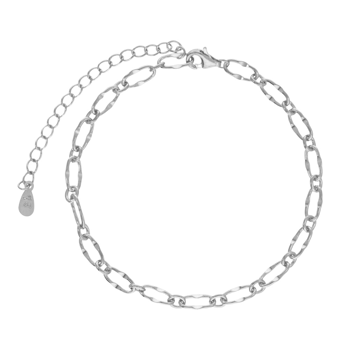 Pulsera de eslabones lisos  1