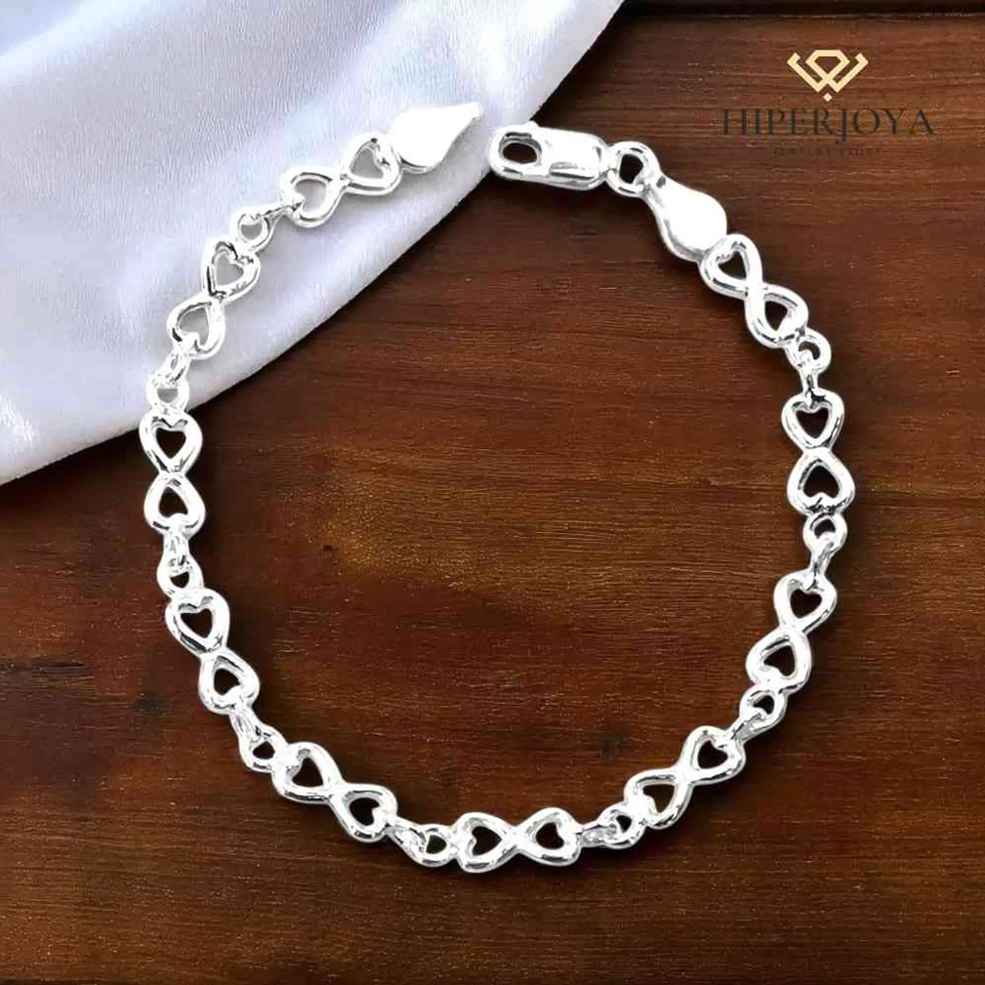 Pulsera eslabones de infinitos  2