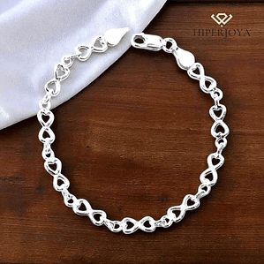 Pulsera eslabones de infinitos 